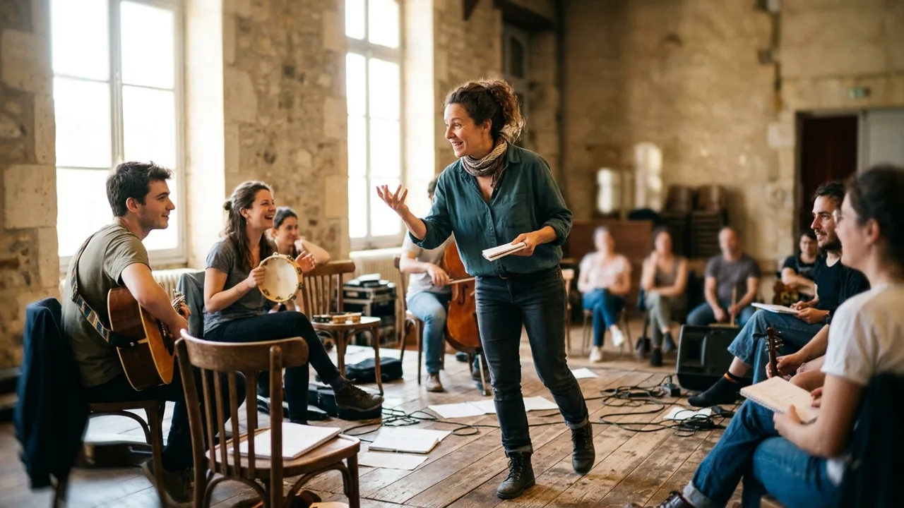 Atelier de création théâtrale collective